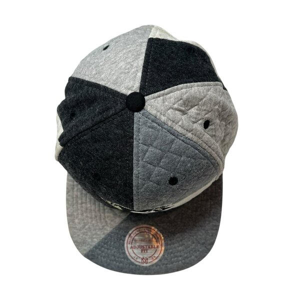 Pittsburgh Penguins Mitchell & Ness Rare Patchwork Snapback Hat Cap Hockey NHL - Picture 6 of 11